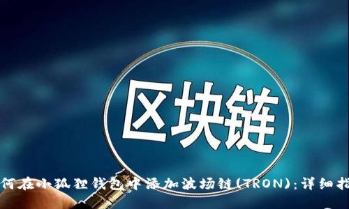 如何在小狐狸钱包中添加波场链(TRON)：详细指南