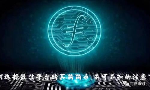 如何选择最佳平台购买狗狗币：不可不知的注意事项