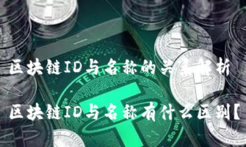 区块链ID与名称的关系解析

区块链ID与名称有什么区别？